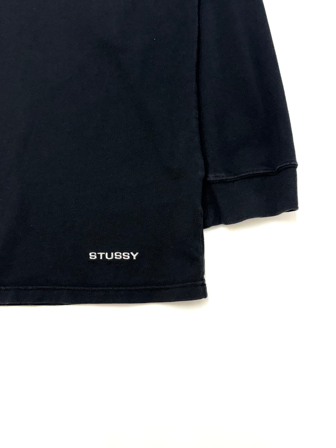 나이키 x 스투시 NRG BR 롱슬리브 니트 탑 블랙색상 상품이미지4