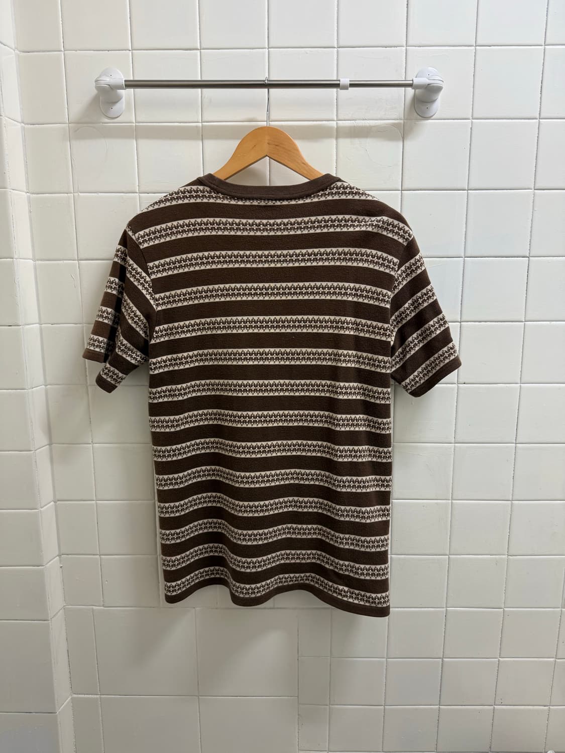 넘버나인 아카이브 자카드 니트 티셔츠 상품이미지4