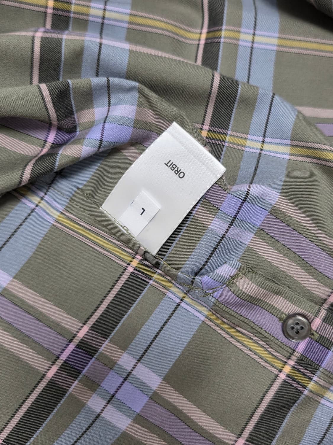 체크 오버핏 셔츠 (L, 100-105) 상품이미지3