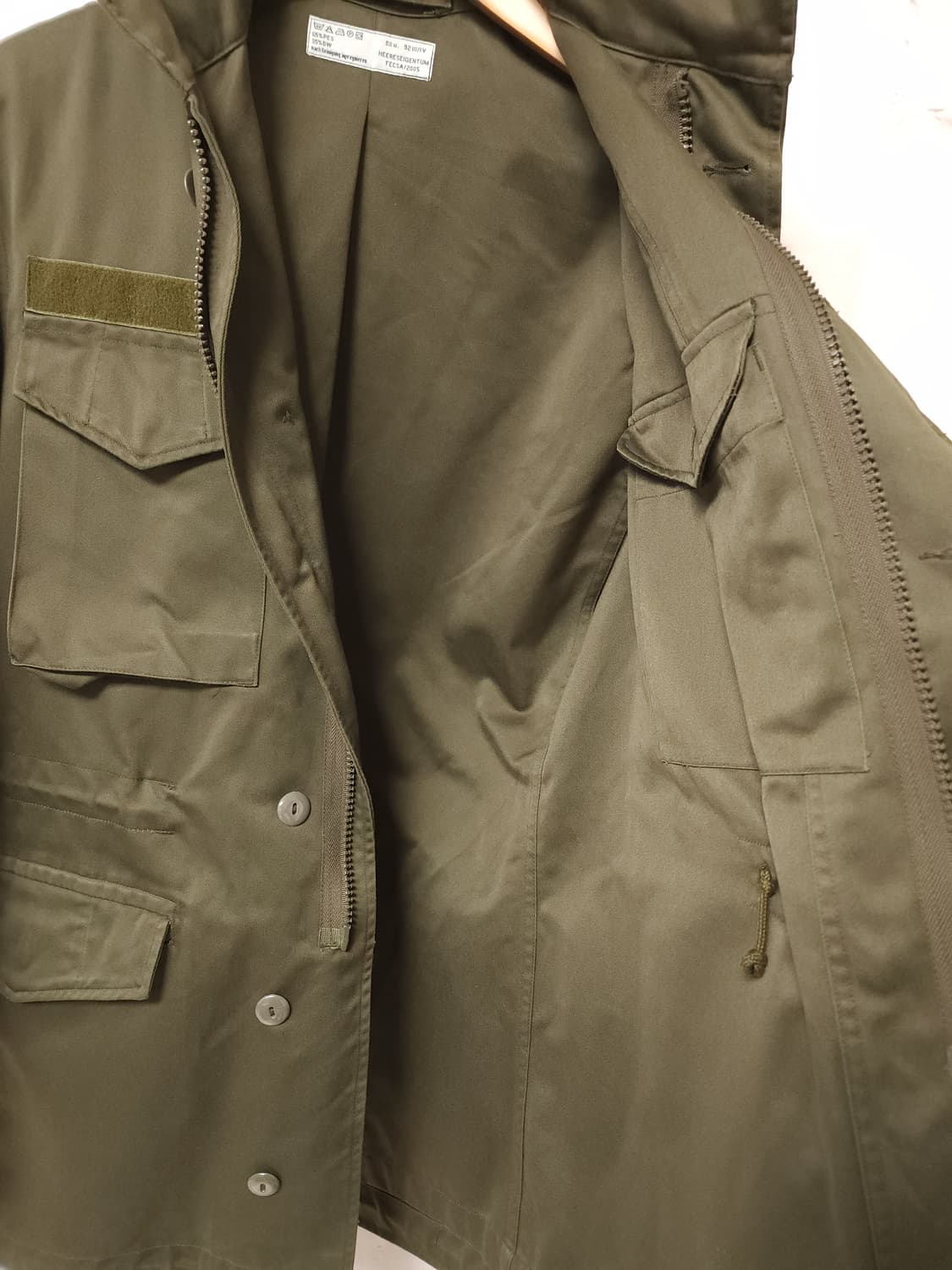 오스트리아 
군용 M65형 야상 점퍼 상품이미지7