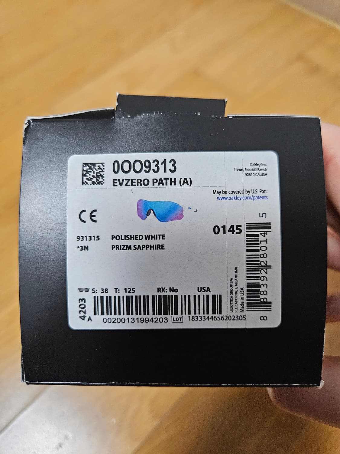 오클리 이브이제로 패스 프리즘 사파이어 상품이미지7