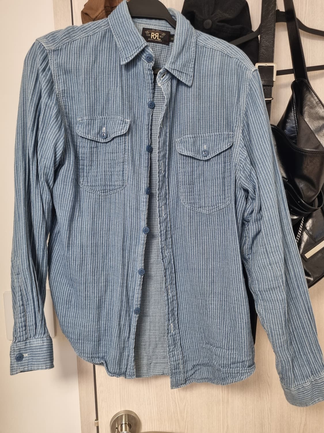 rrl 스트라이프 셔츠 m 상품이미지1