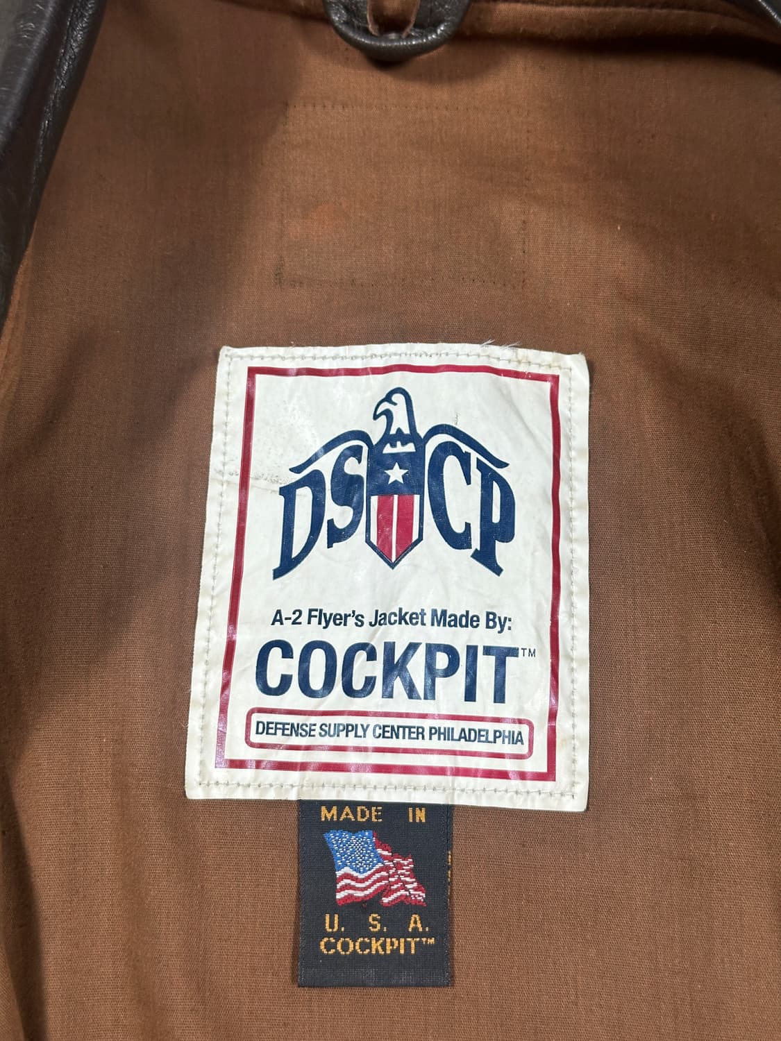 Cockpit 콕핏usa A-2 레더자켓 상품이미지9