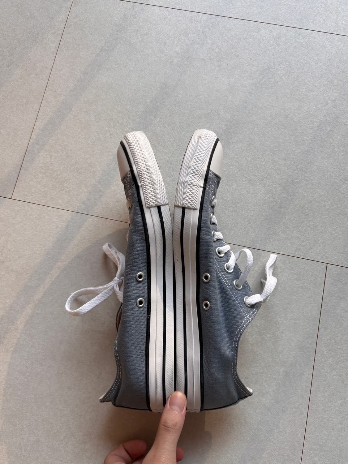 빈티지씬에서 스멀스멀 - 컨버스 올스타 로우 290 그레이 상품이미지4