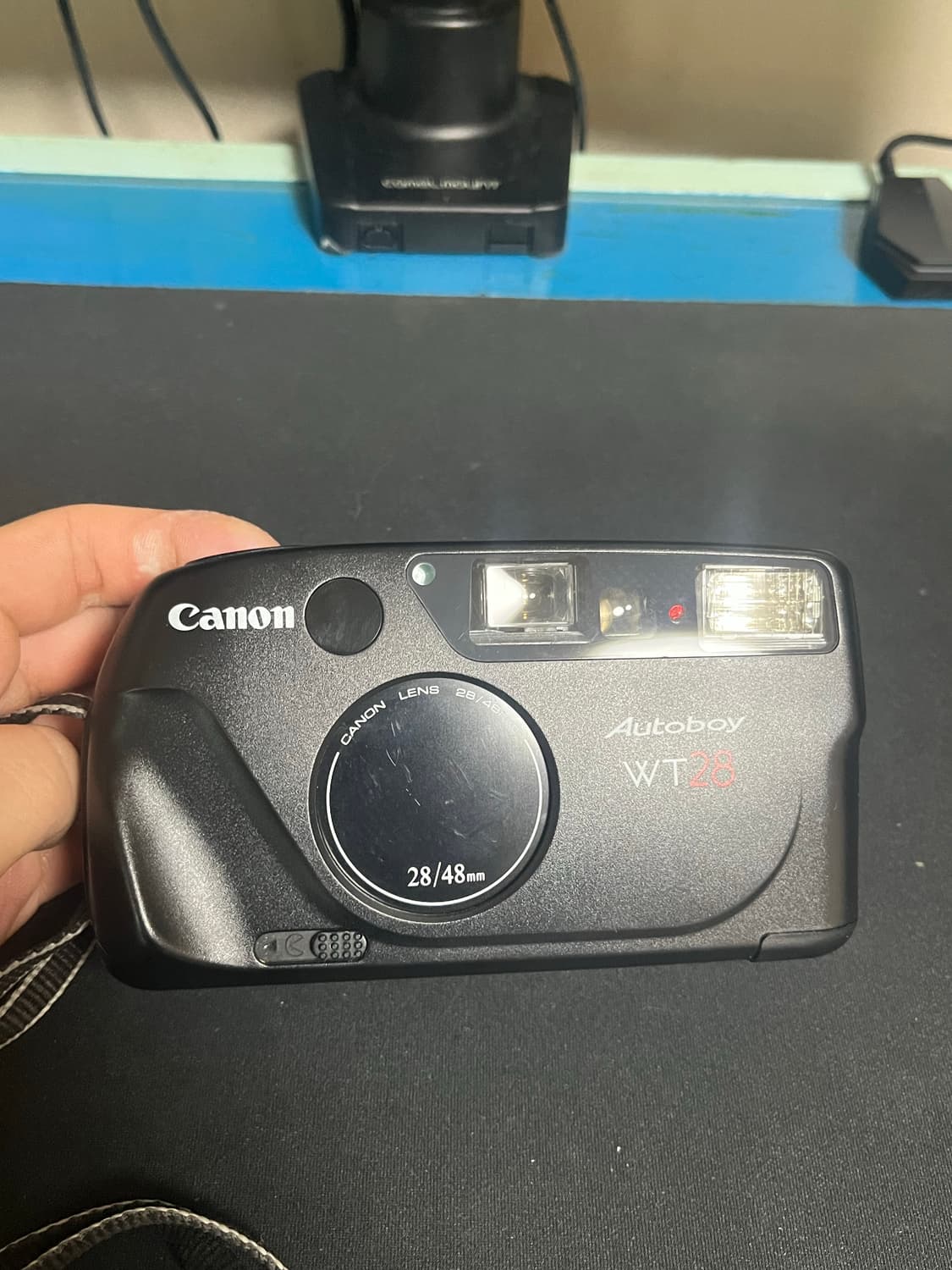[점검완료]캐논 wt 28 오토보이 필름 카메라(배터리 포함) 상품이미지2