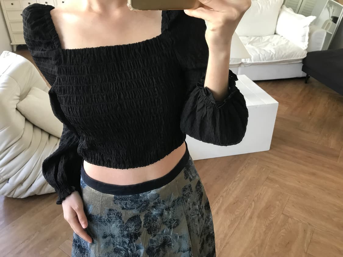 vintage puff blouse 상품이미지8