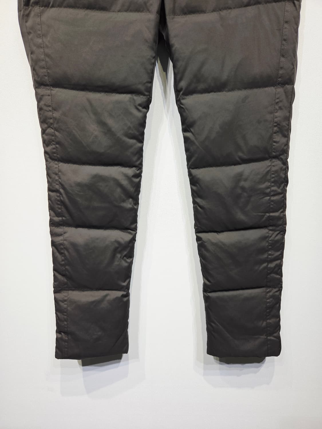 루이까스텔 오리털 패딩 팬츠 카키 상품이미지4