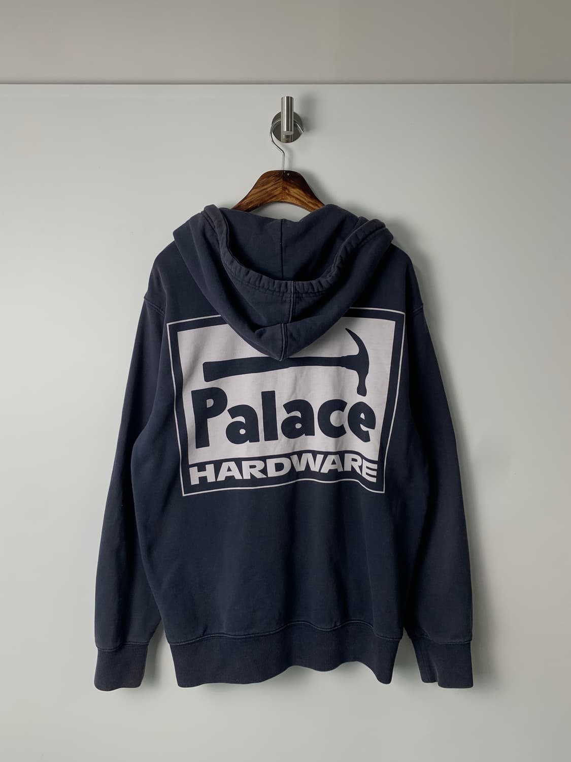 팔라스 하드웨어 콜라보 빅로고 후드집업 상품이미지4