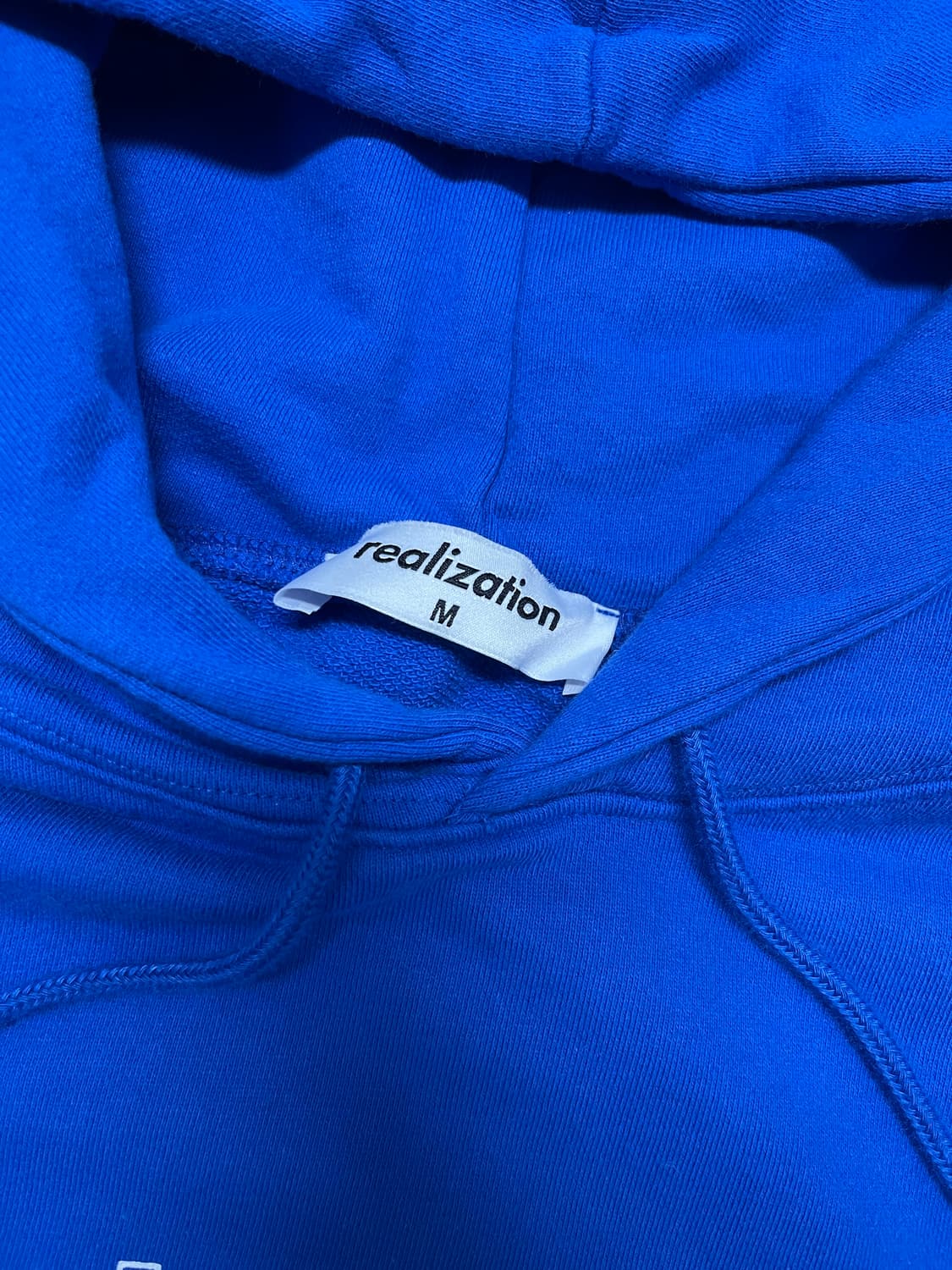 (새상품) 리얼라이제이션 후드 티셔츠 상품이미지3