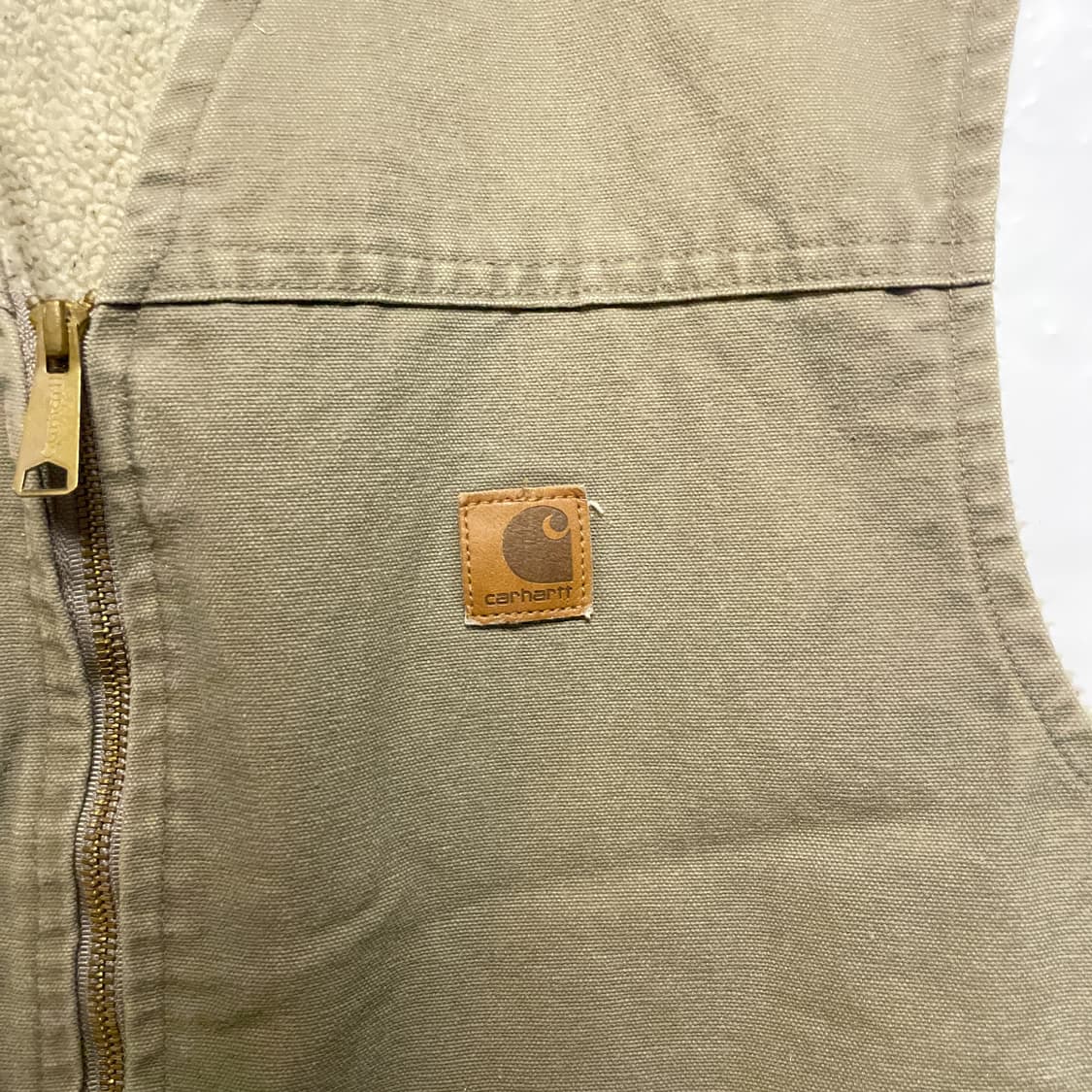 칼하트 USA 02s 샌드스톤 덕베스트 (V13)XL 레귤러 상품이미지2