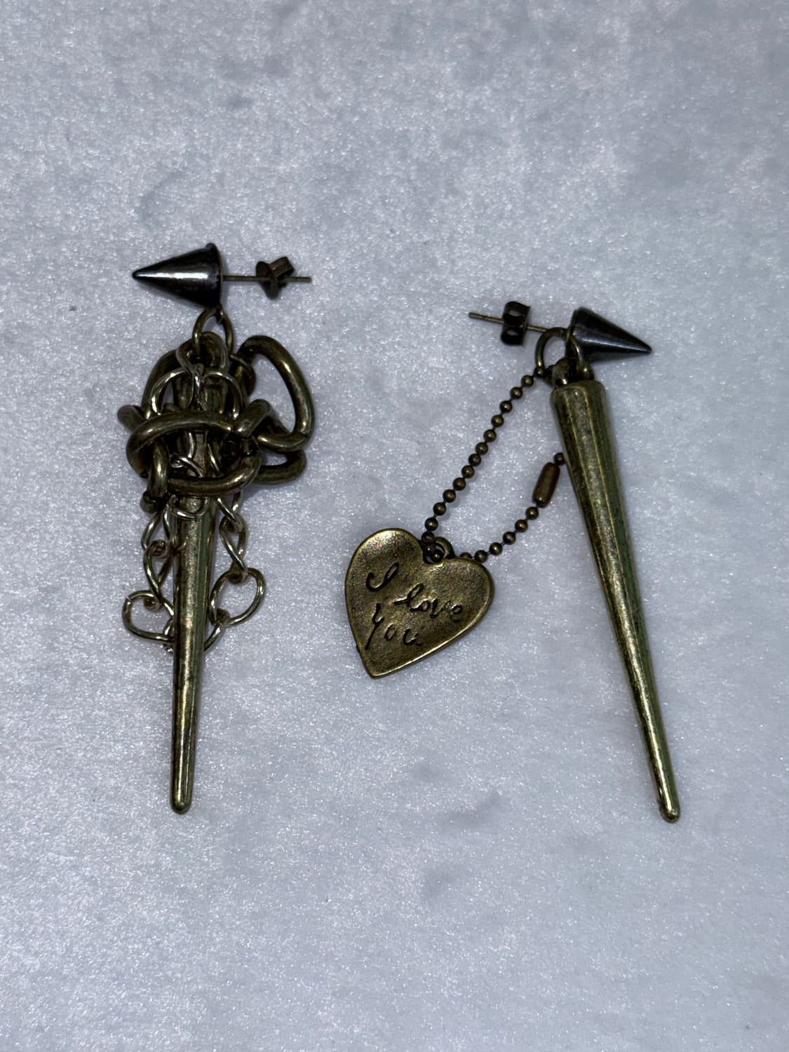 cold hearted earring by PJM 상품이미지3