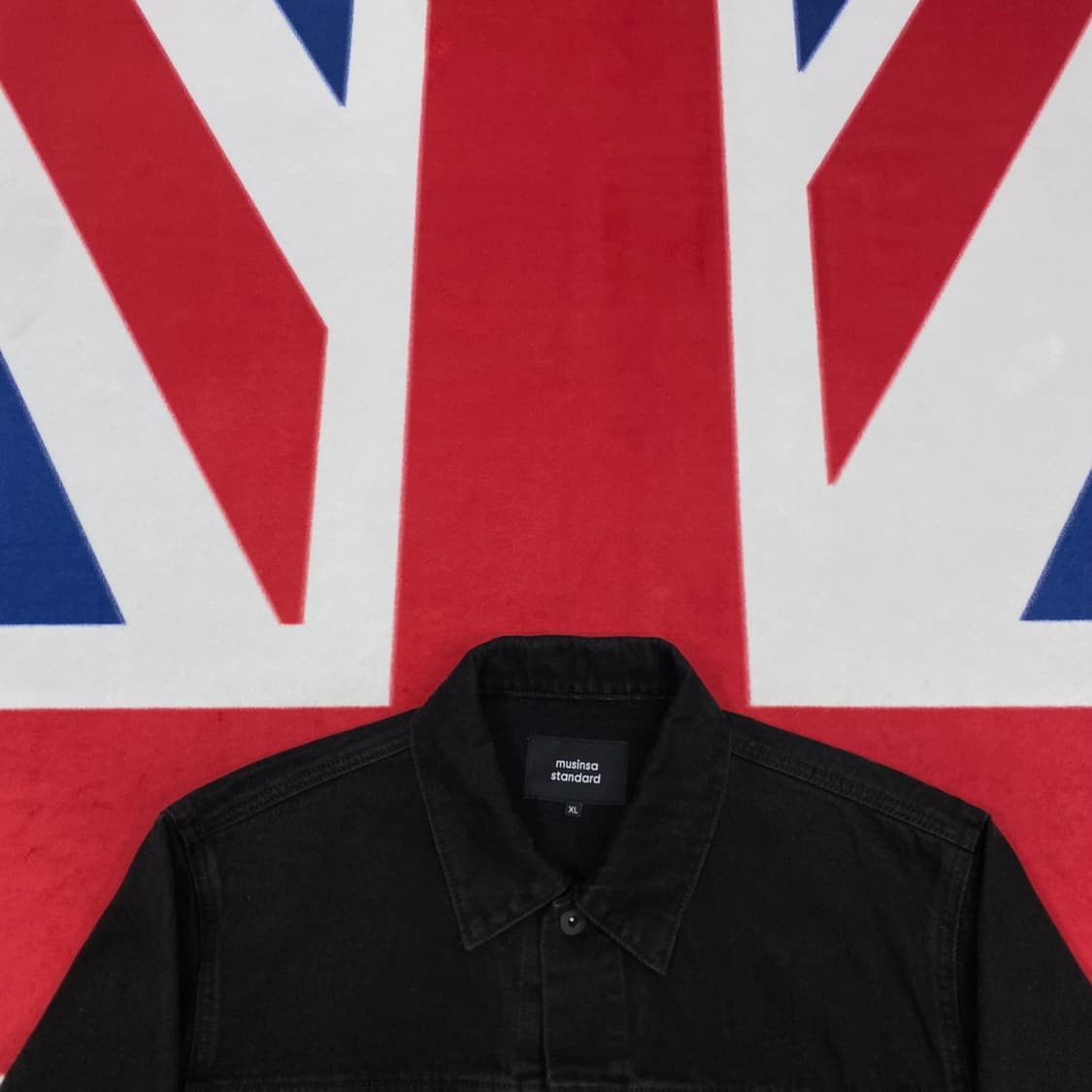 무탠다드 흑청 트러커자켓 XL  상품이미지2