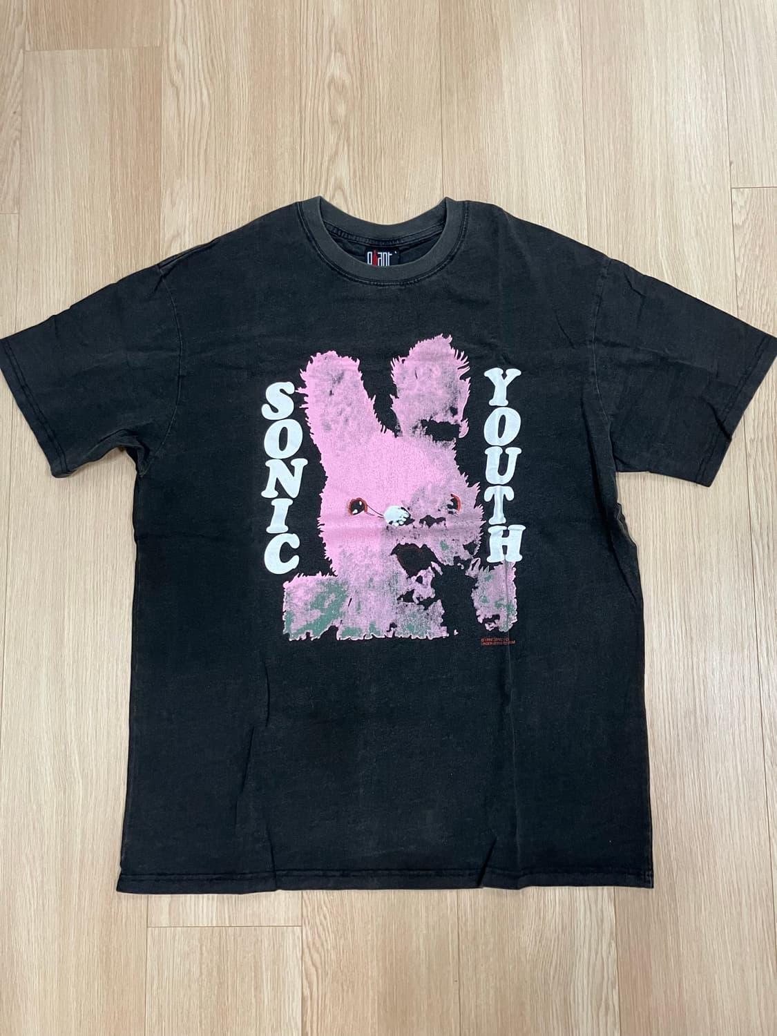 [L] 90s 소닉 유스 빈티지 블랙 sonic youth 상품이미지1