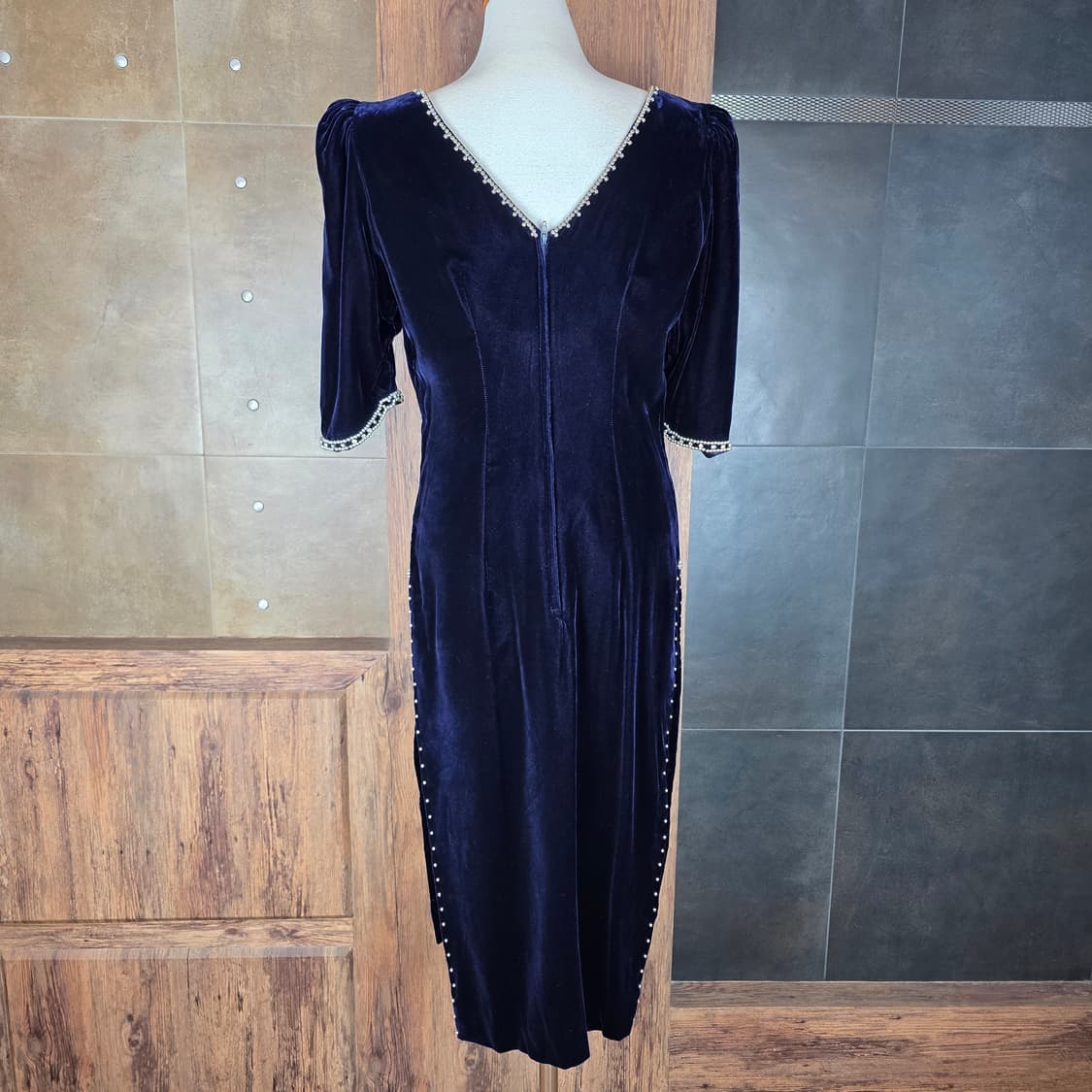 벨벳 스팽글 럭셔리 드레스  상품이미지7