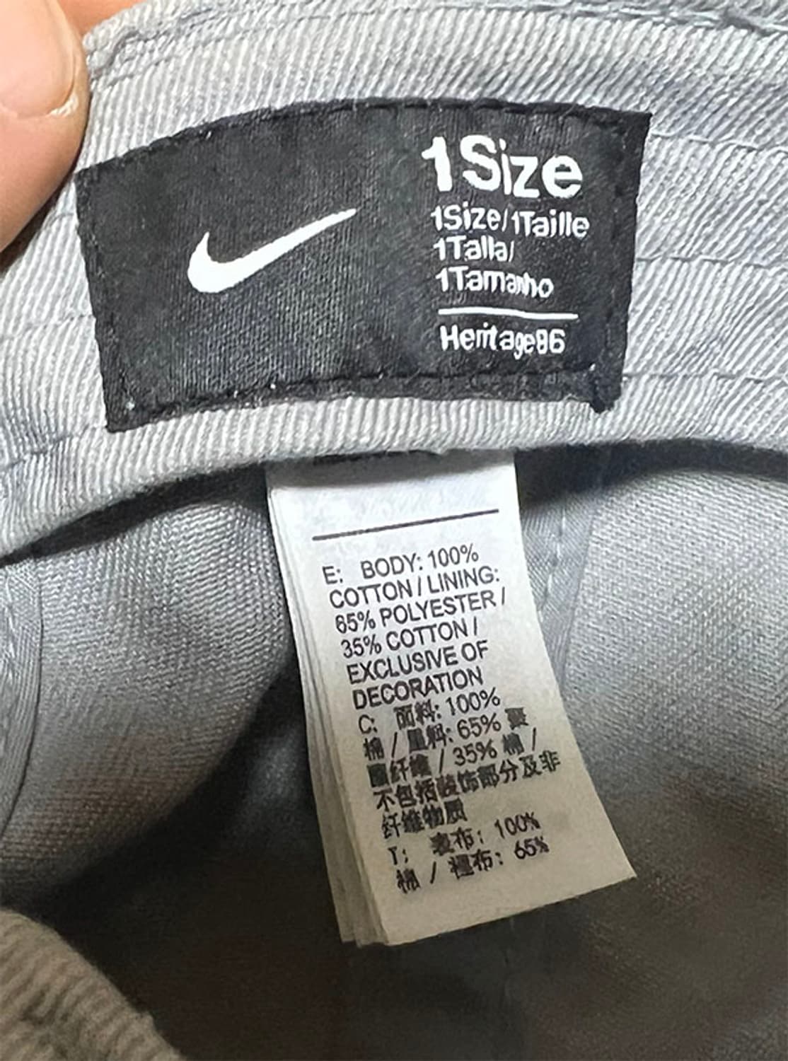 NIKE 나이키 캐주얼 모자 볼캡 프리 코튼 기본 상품이미지4