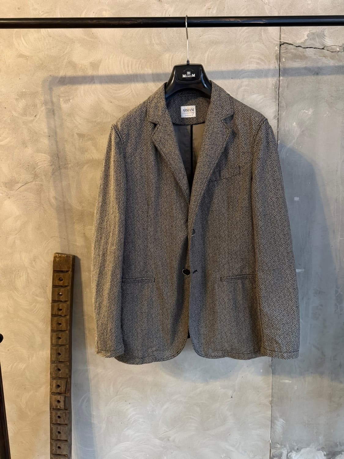 아르마니 꼴레지오니 헤링본 블레이저 105 상품이미지1