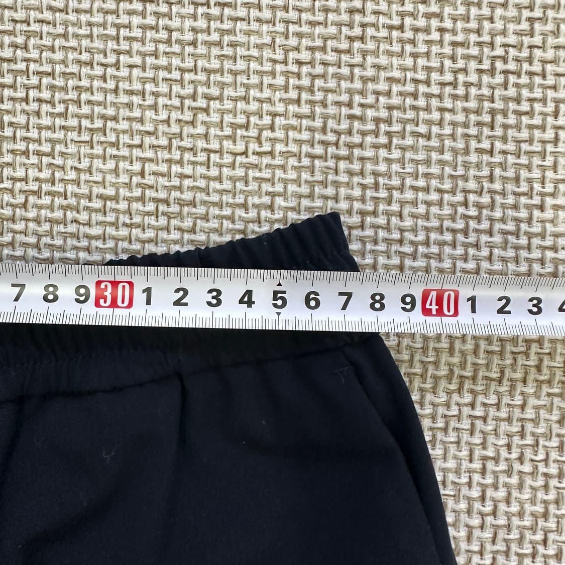 30 무신사스탠다드 밴딩 와이드 팬츠 0427D 상품이미지7