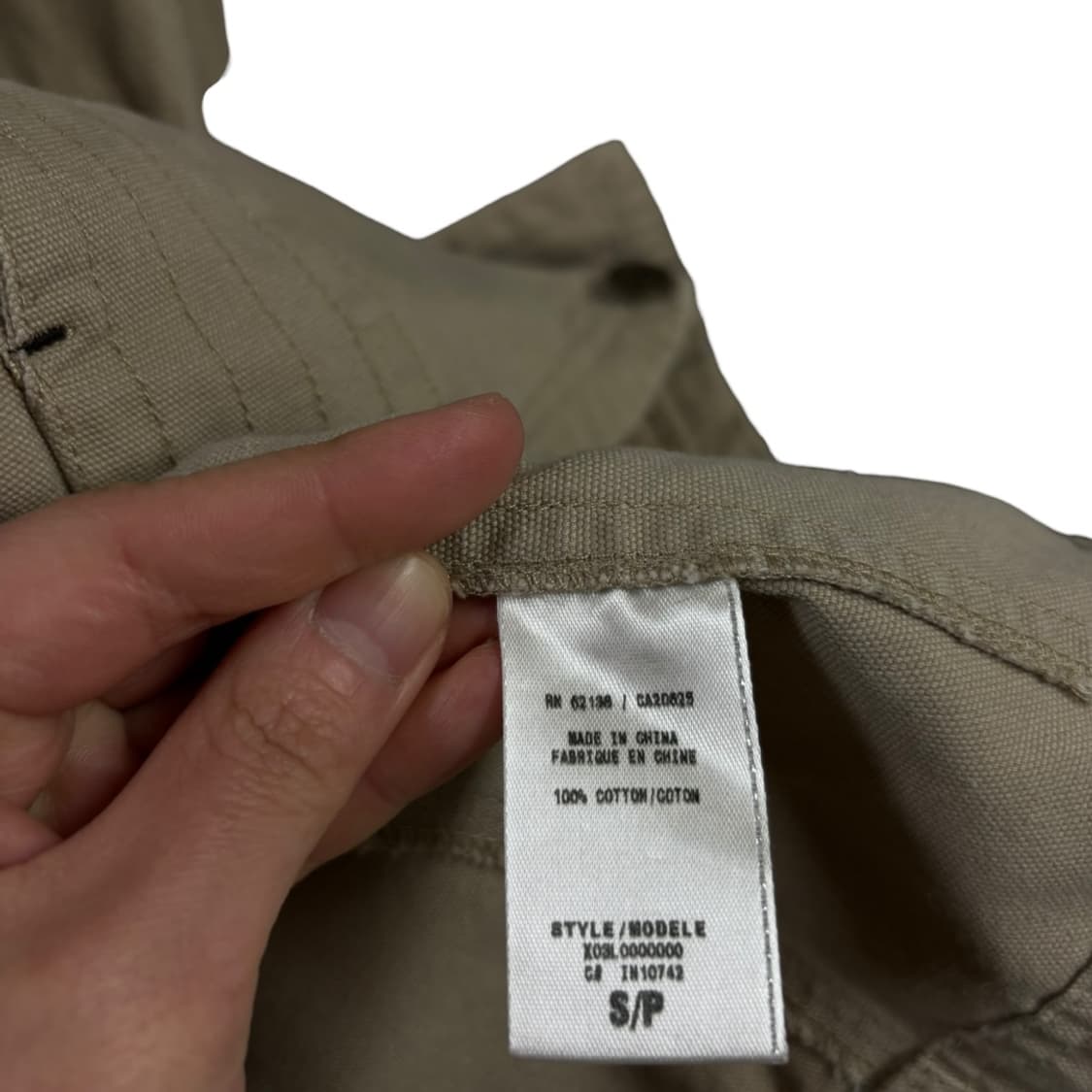 게스 올드라인 코튼 워크자켓 상품이미지6