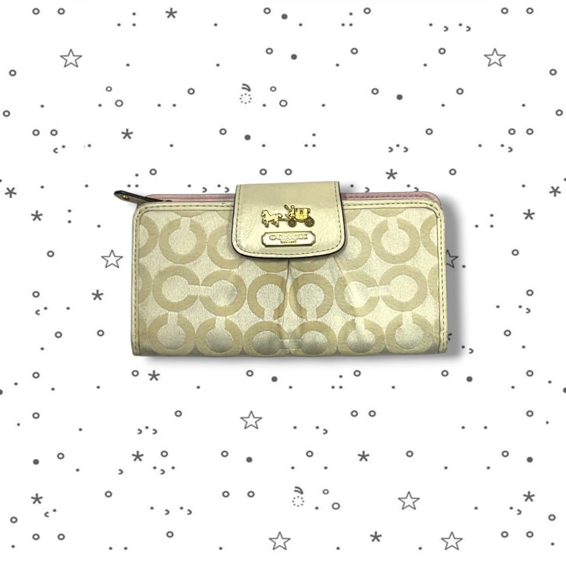 Coach 코치 시그니처 캔버스 장지갑 상품이미지1