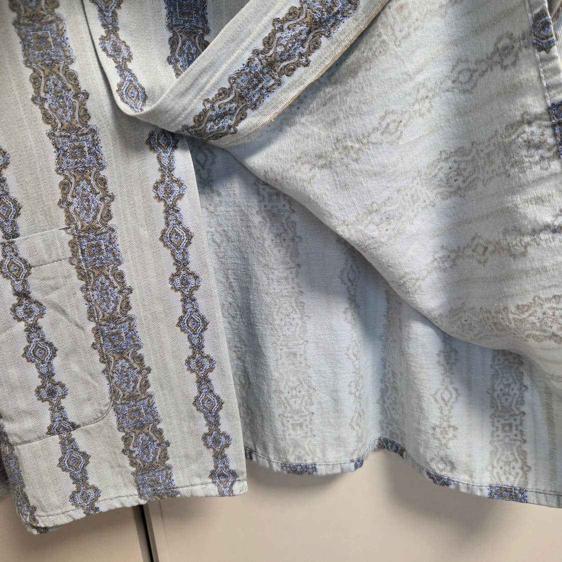 빈티지 쿠반 파자마 반팔 셔츠 XL-2XL(105-110) 상품이미지6