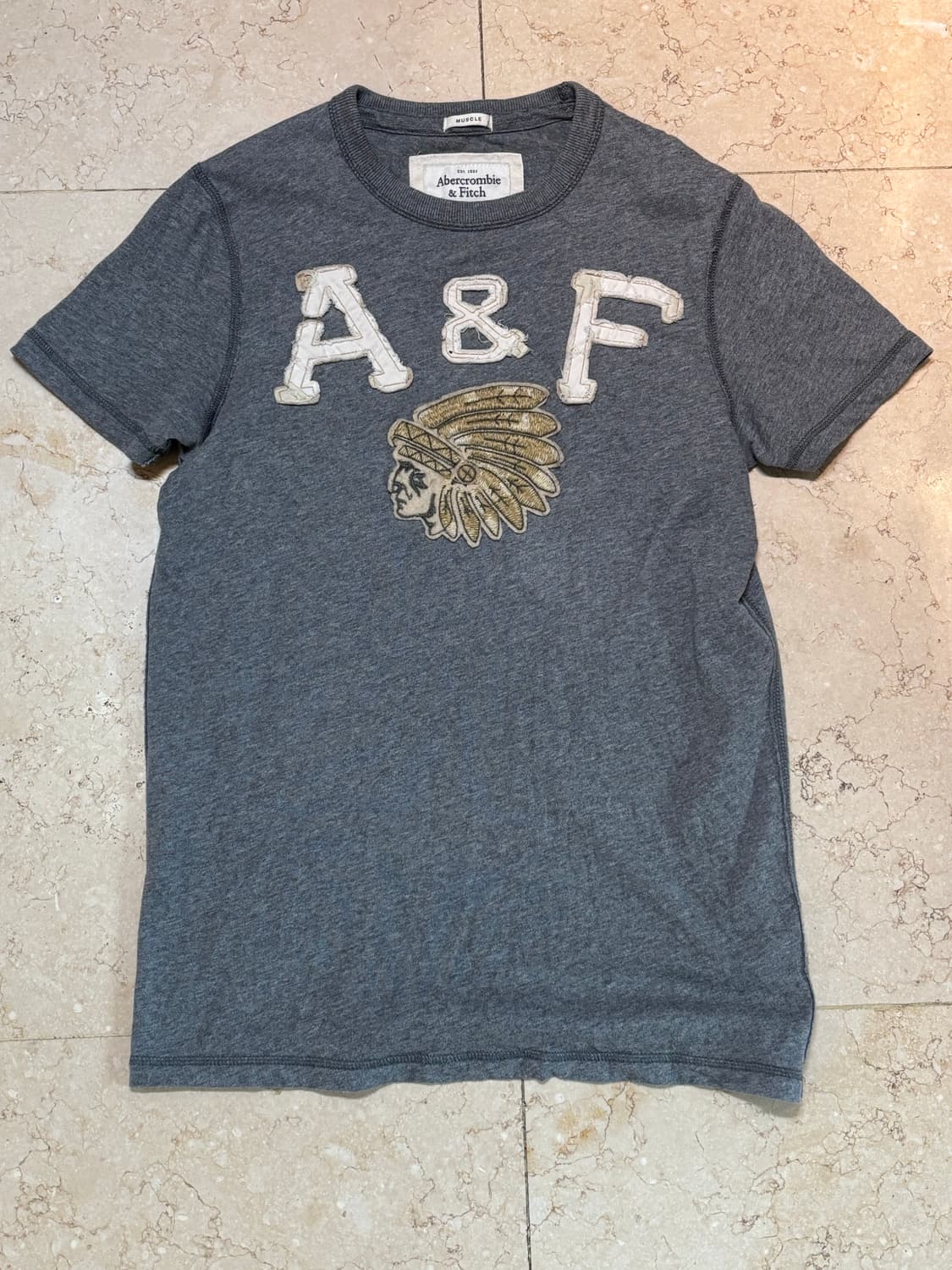 (유일매물!) Abercrombie 아베크롬비 파라오 반팔티 상품이미지1