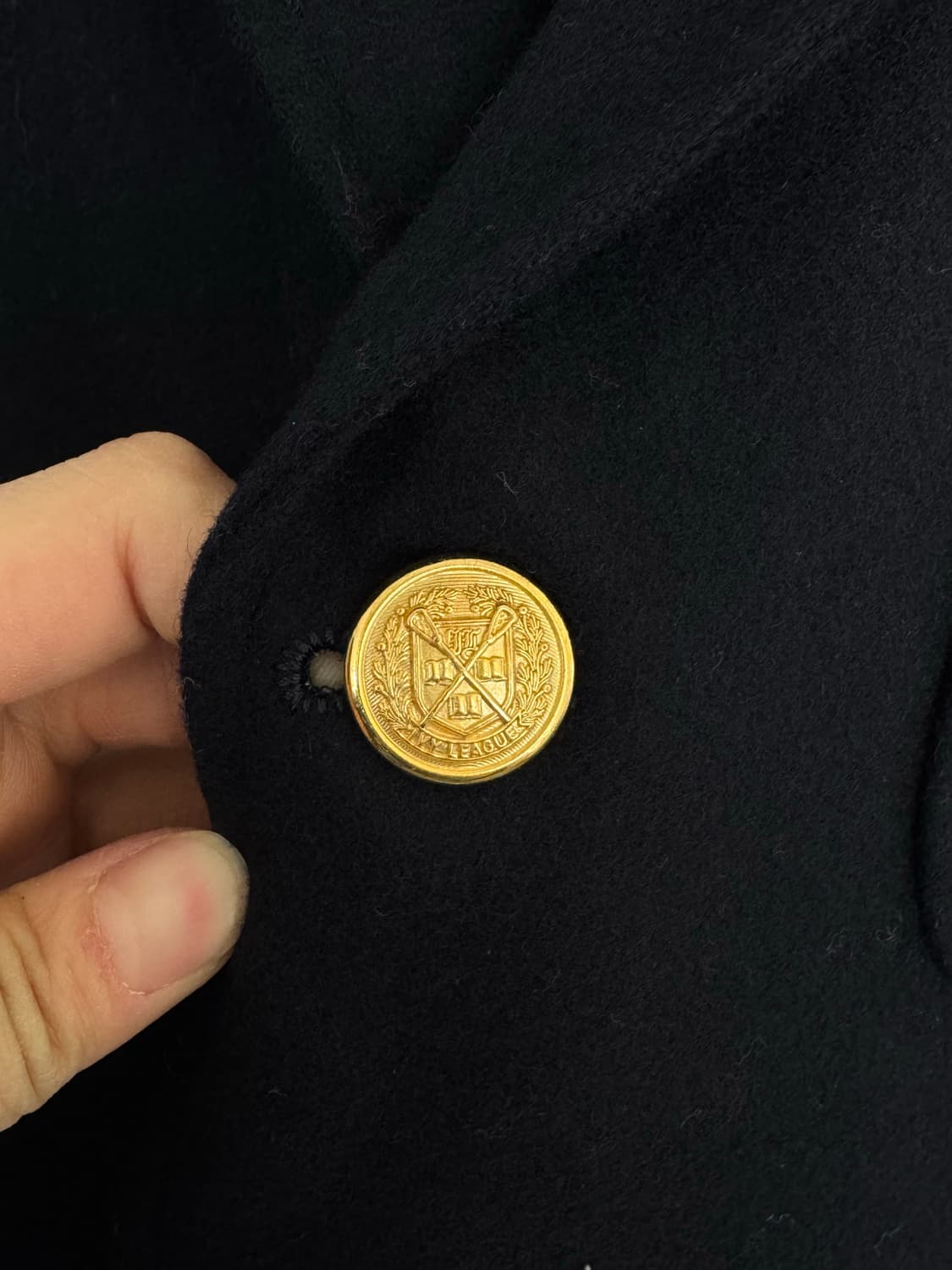 Ivy league 울 금장 블레이저  상품이미지5