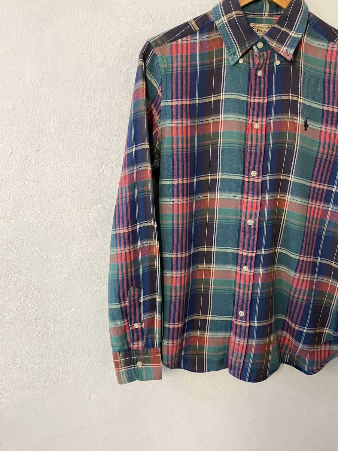 폴로 어센틱 체크 셔츠  상품이미지3