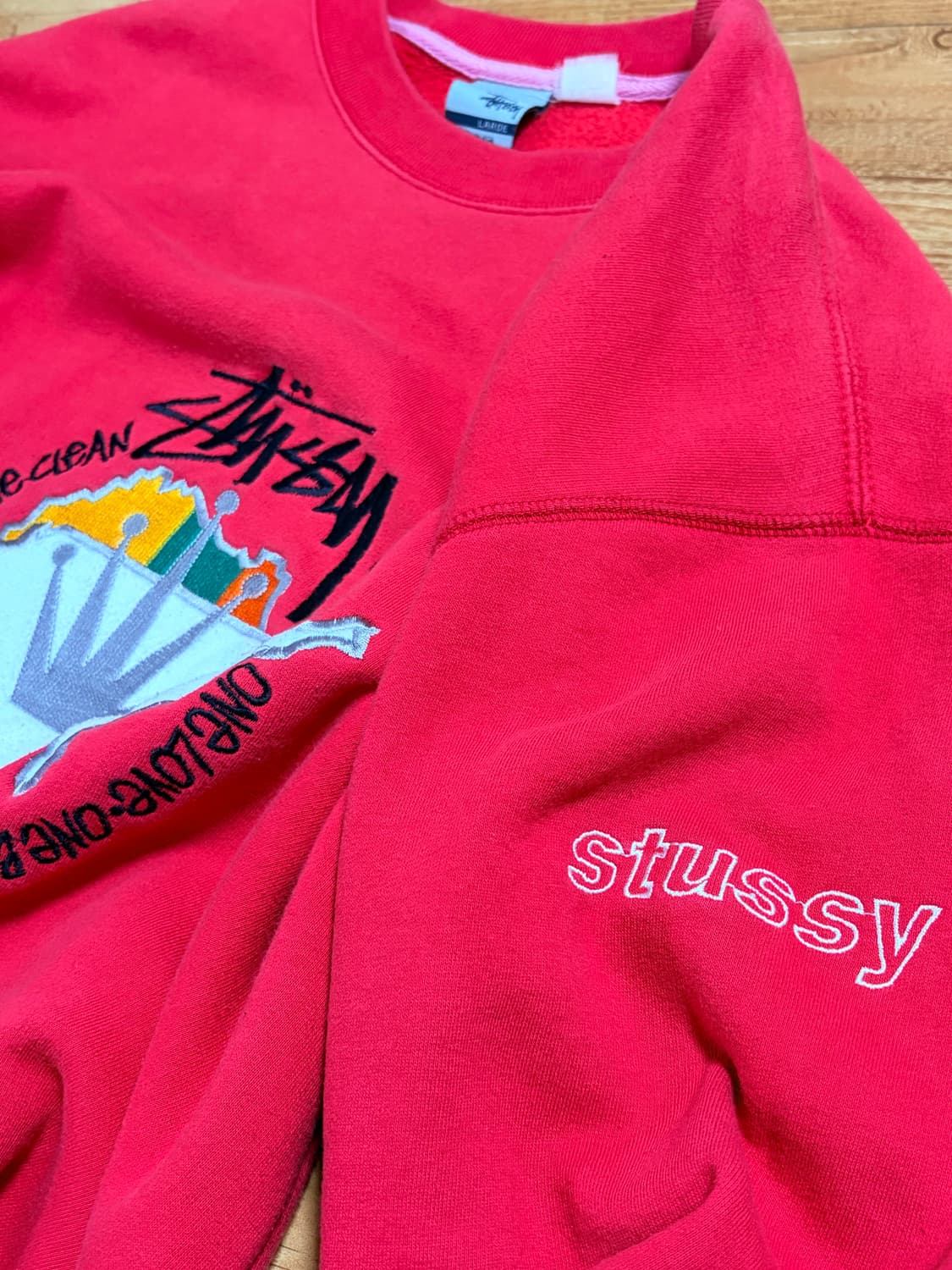 스투시 00s 빅 크라운 스웻셔츠 상품이미지3