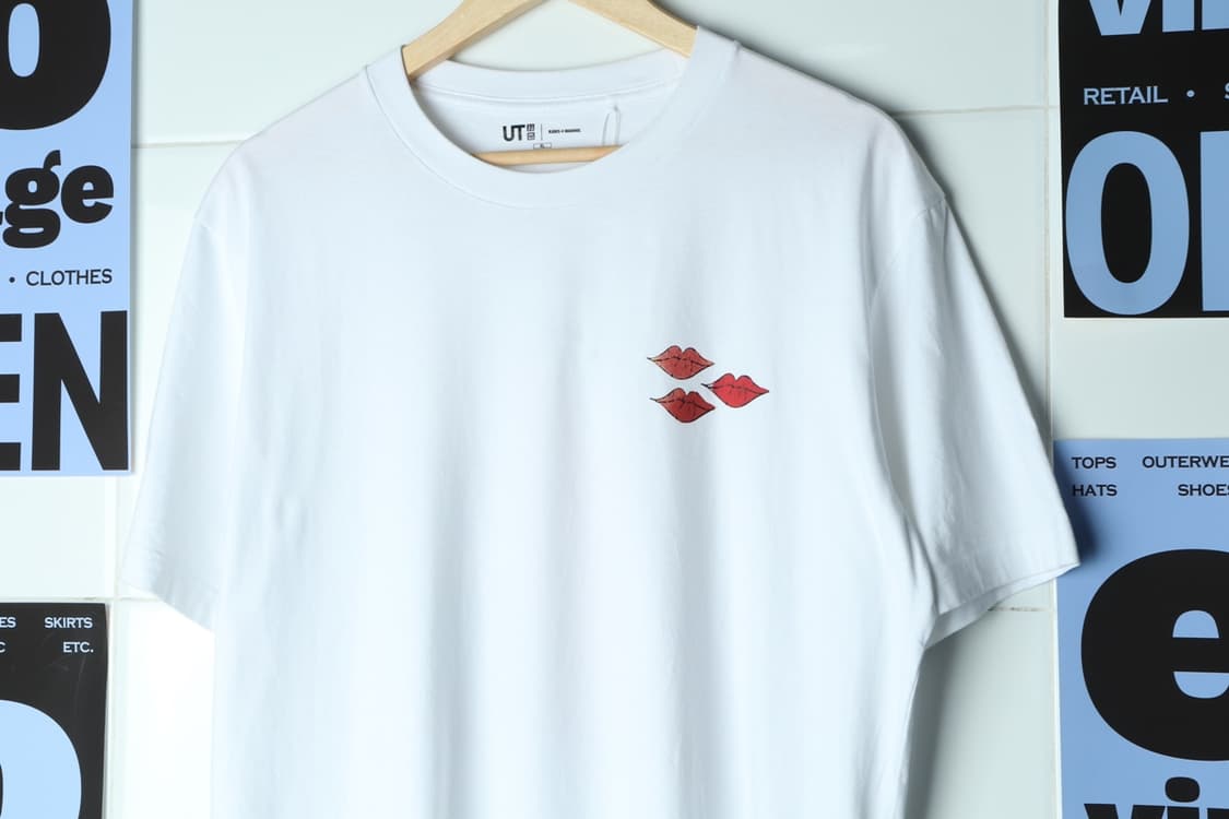 (XL) 유니클로 반팔 티셔츠 흰색 카우스 워홀-H31874 상품이미지5