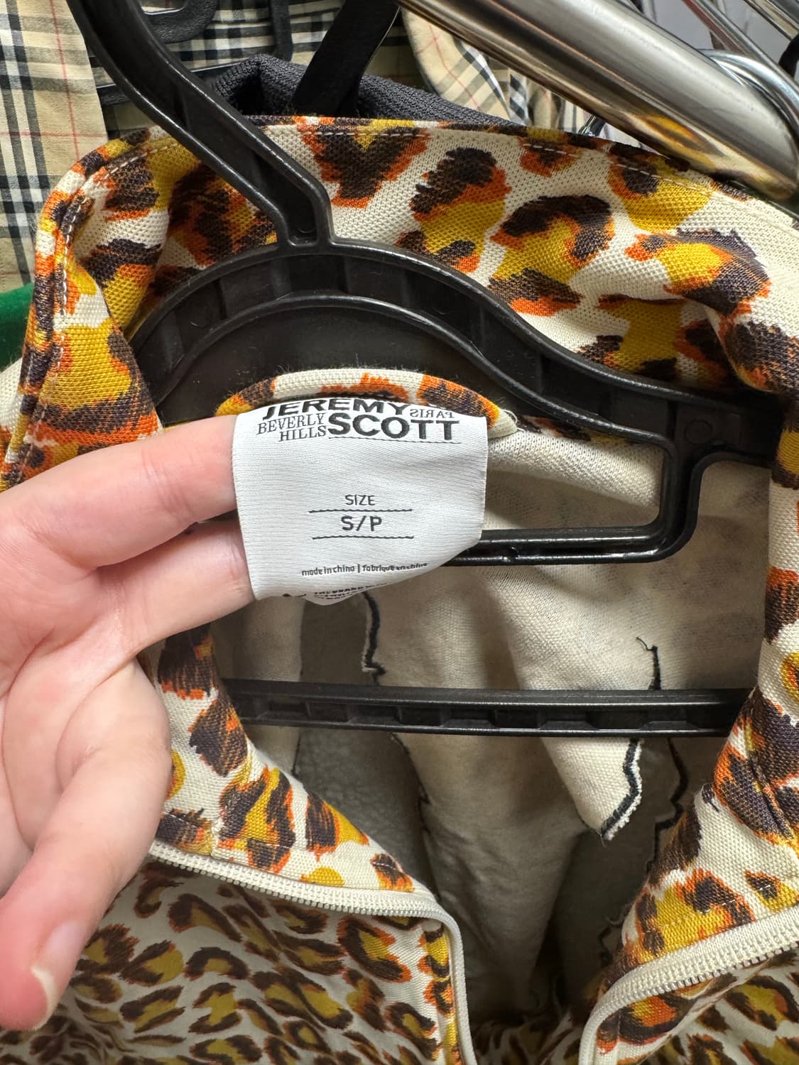 (희귀매물) 아디다스 제레미스캇 레오파드 데미지 져지 상품이미지3