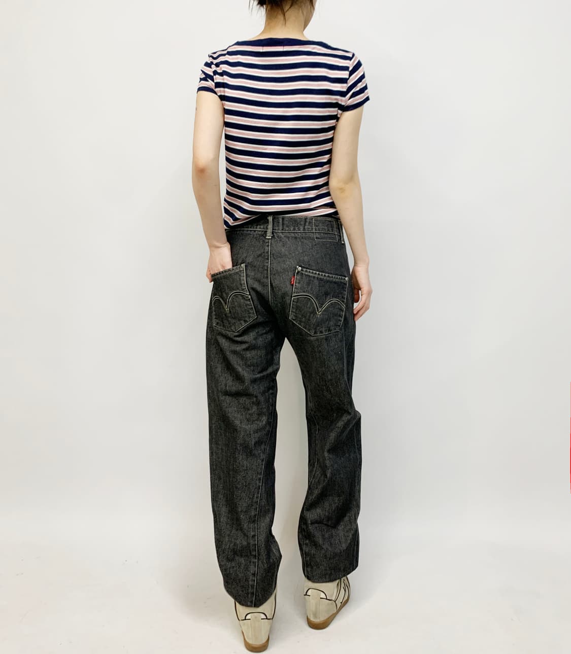 URANUS 스트라이프 반팔티 상품이미지4