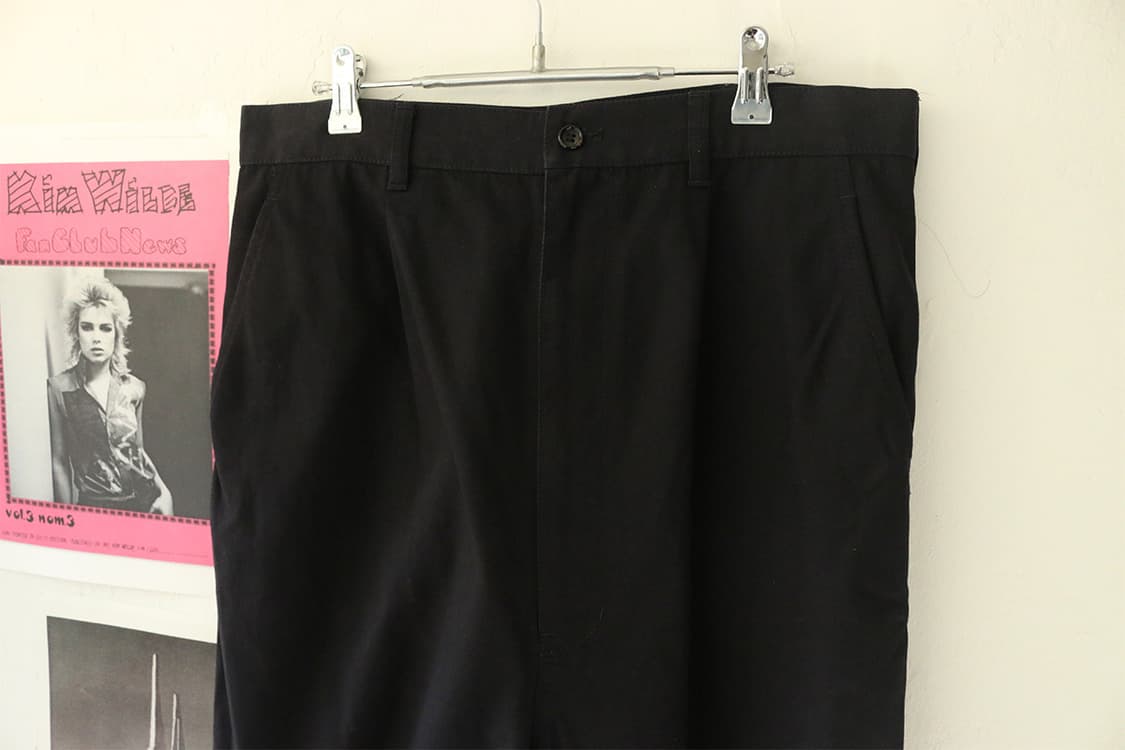 꼼데 가르송 옴므 와이드 코튼 팬츠  상품이미지4