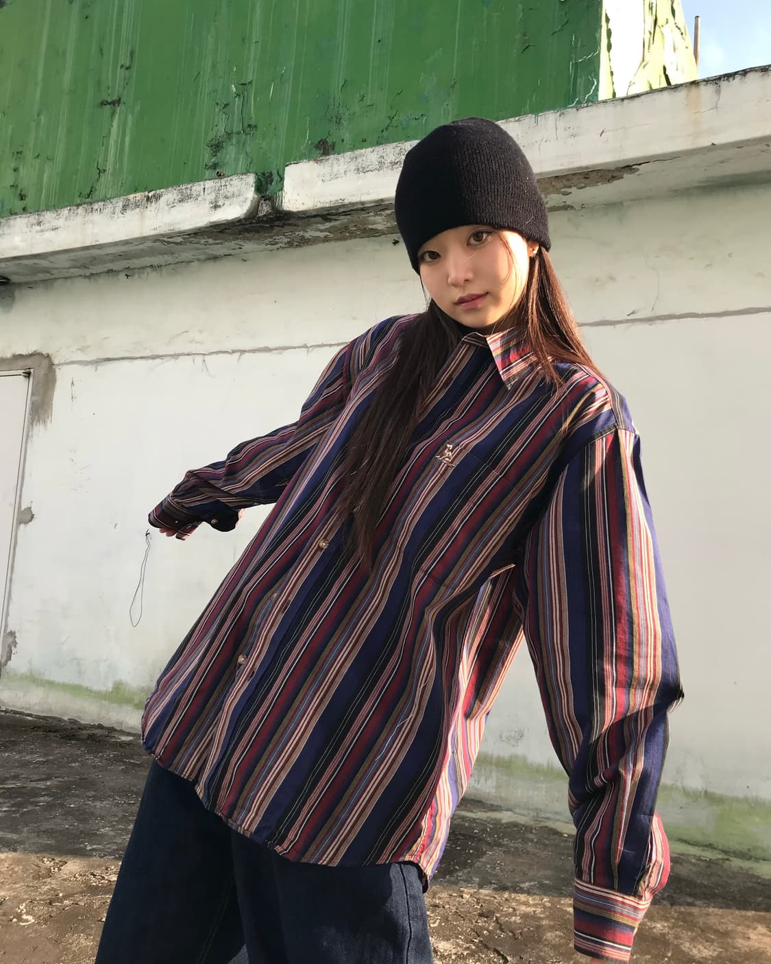 빈티지 스트라이프 퍼피 셔츠  상품이미지4