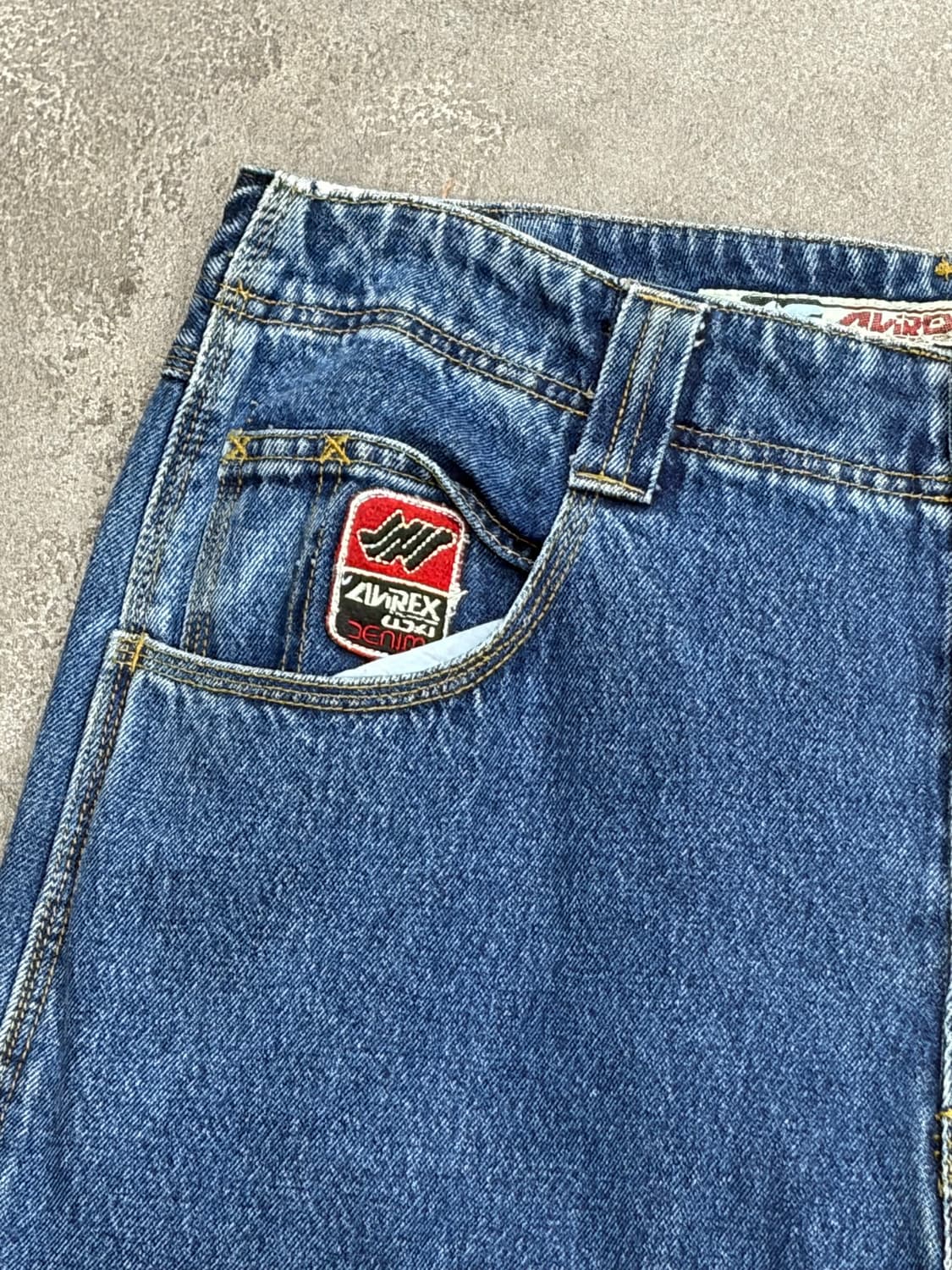 00s 아비렉스 AVIREX Y2K Multi Pocket denim 상품이미지7