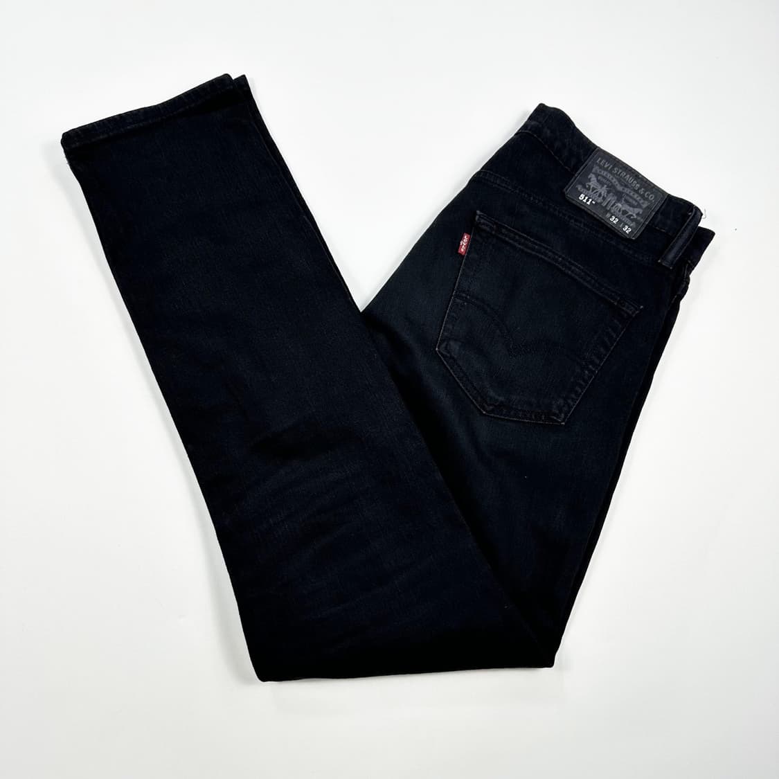 리바이스 511 오리지널 흑청 블랙진 데님 팬츠 (32인치) 상품이미지2