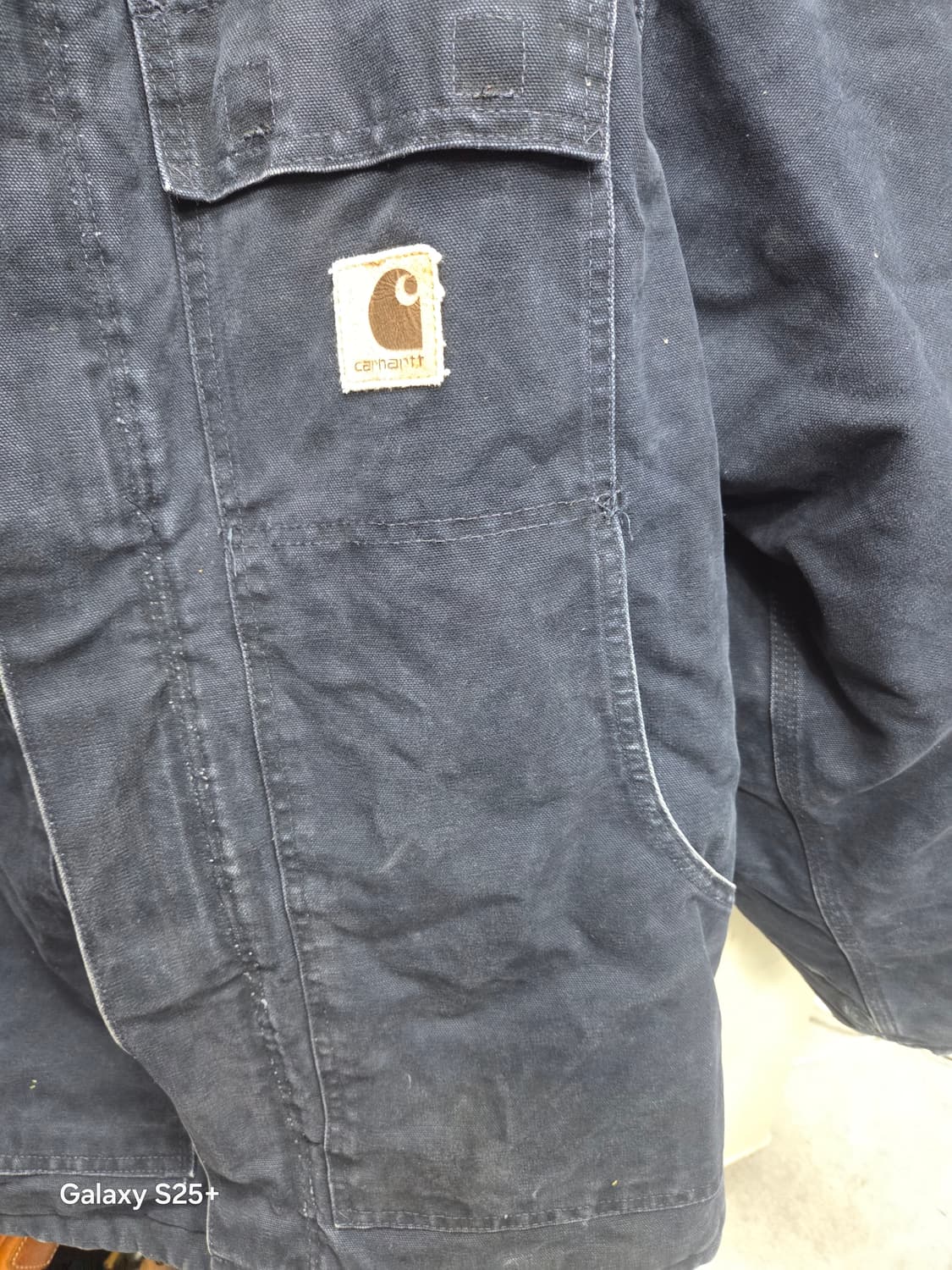 칼하트  워크  네이비   자켓 상품이미지3