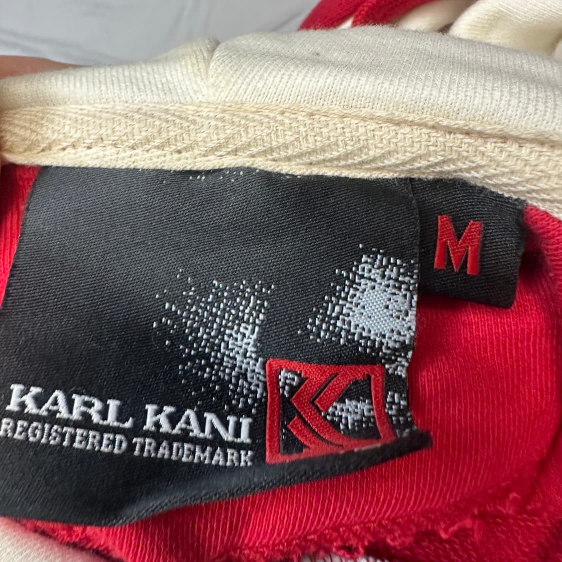 칼카니 레드후드티 M 상품이미지3