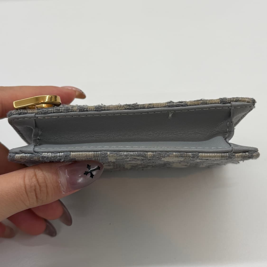 디올 오블리크 새들 카드지갑 상품이미지7