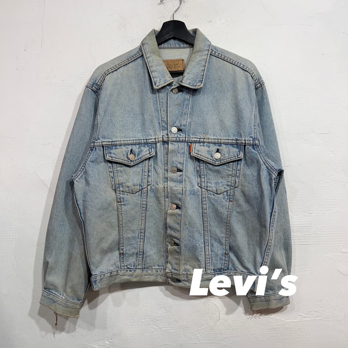 리바이스 오랜지탭 워크 데님자켓 상품이미지1