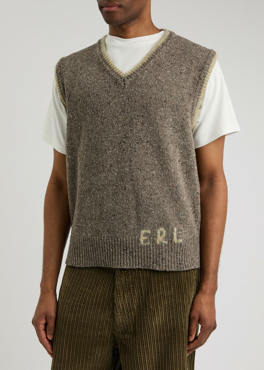 M) ERL 24FW 니트 조끼 상품이미지7