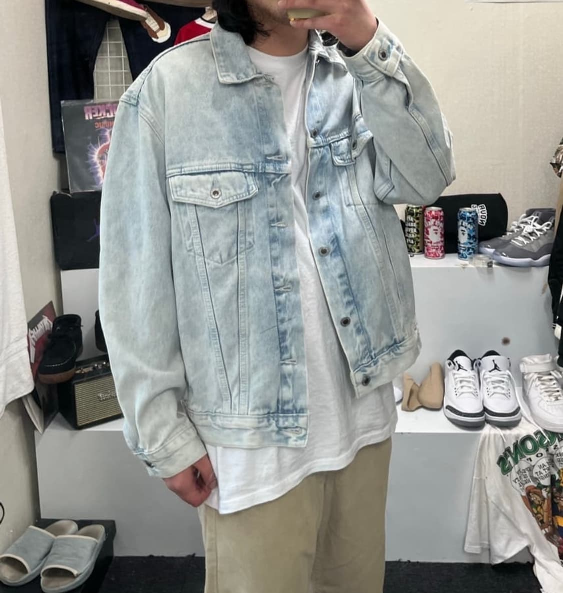 리바이스 실버탭 아이스 데님 트러커 자켓 PN7834 상품이미지2