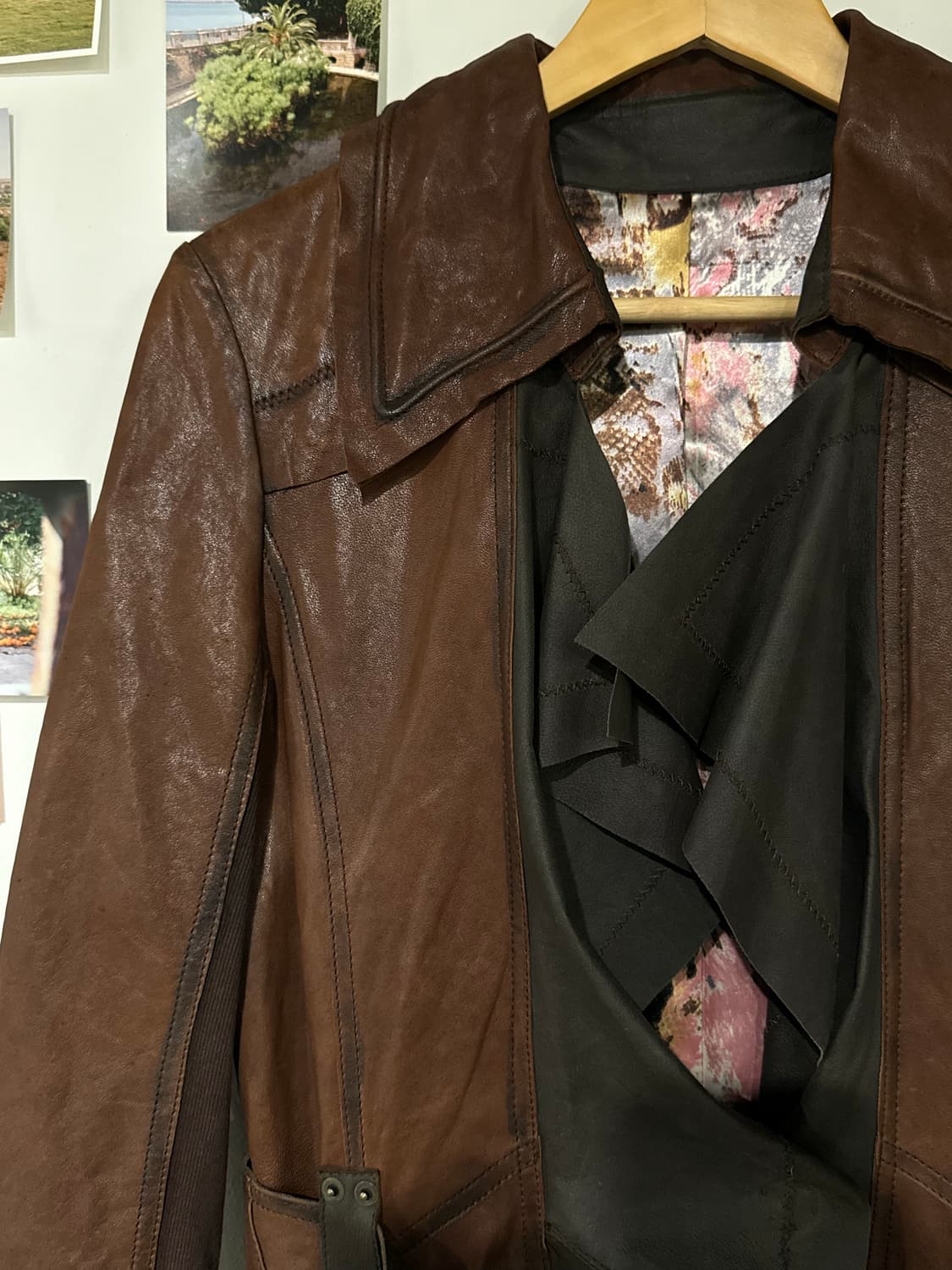 가죽 코트 상품이미지6