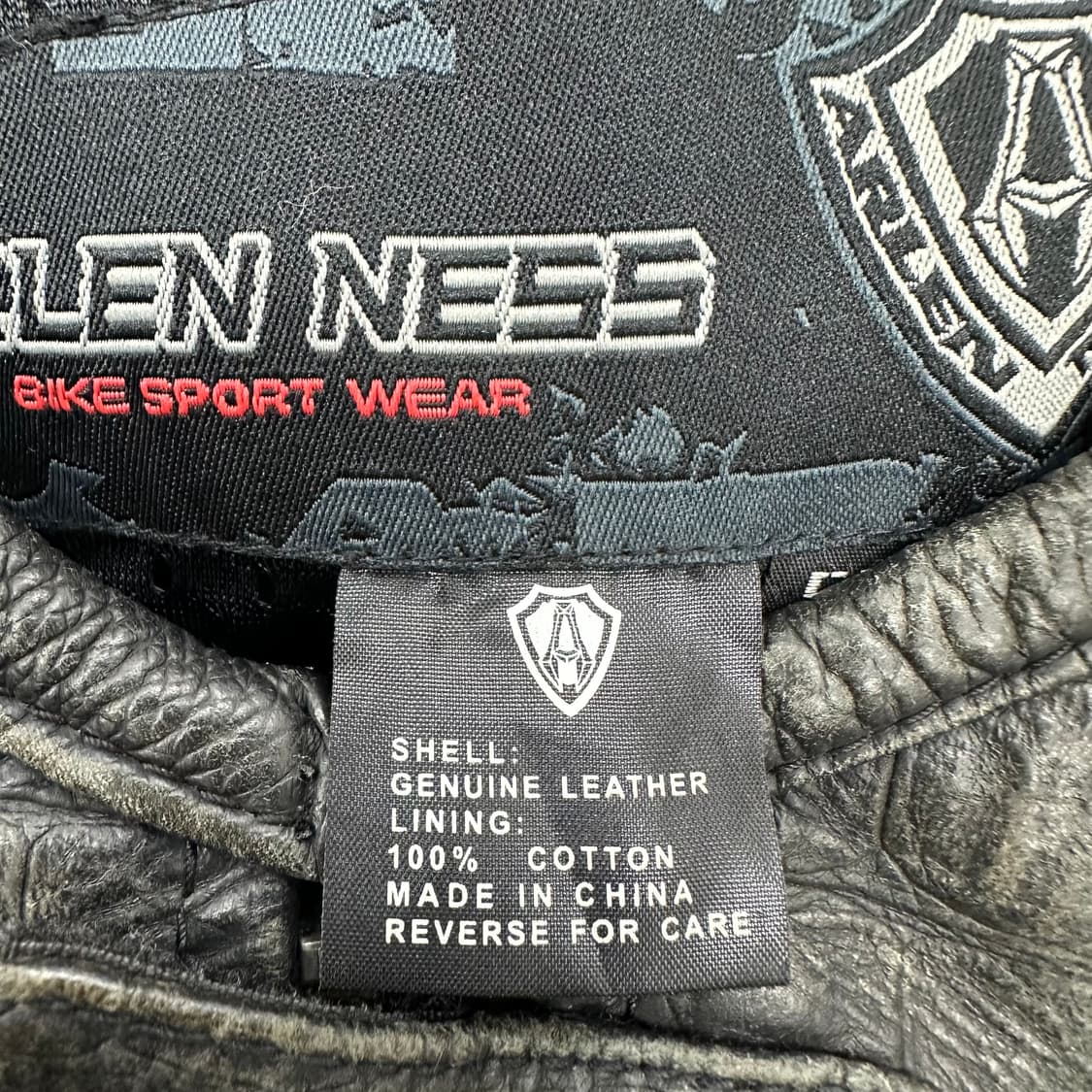 알렌네즈 바이커 가죽자켓 상품이미지9