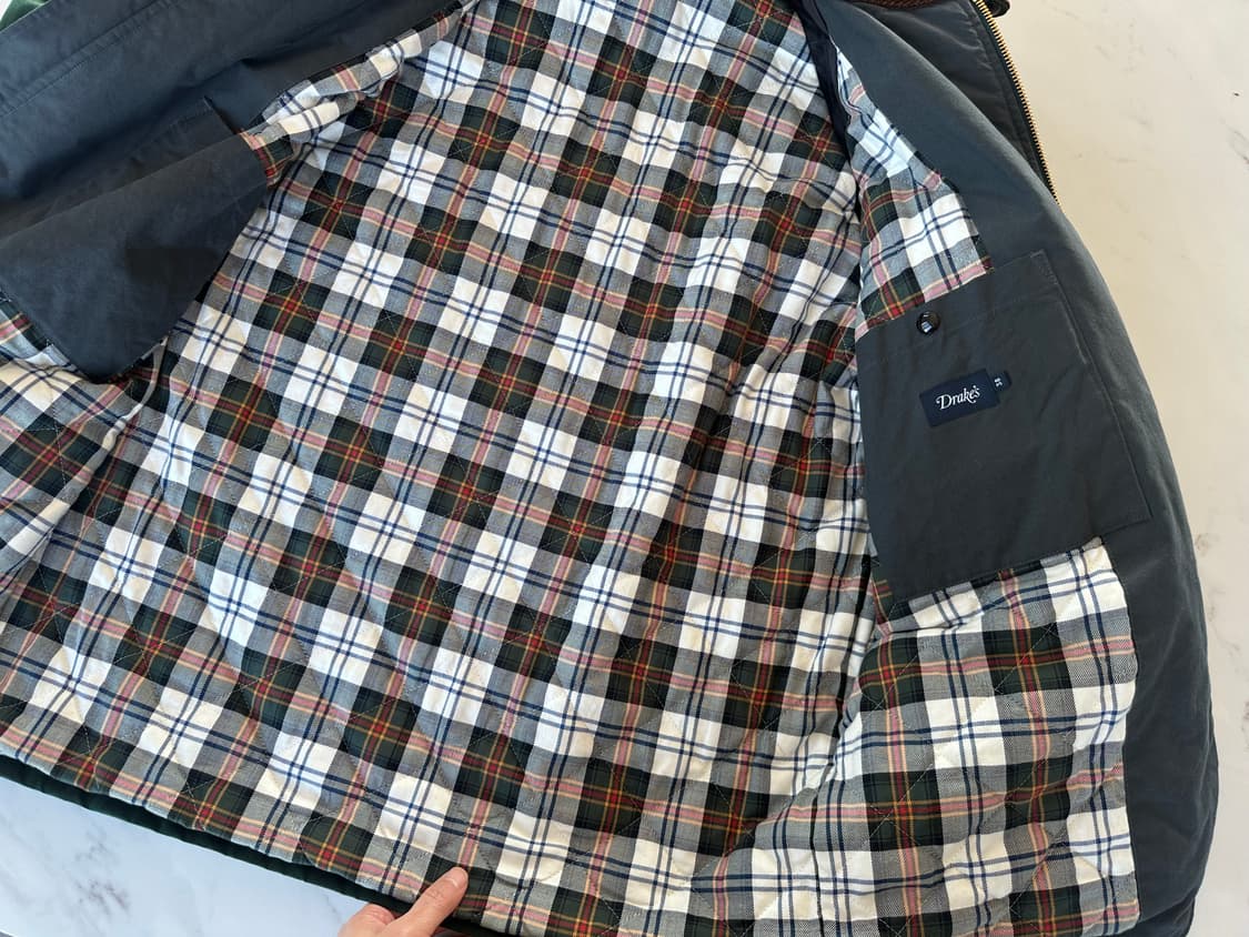 드레익스 그린 왁스 자켓 상품이미지5