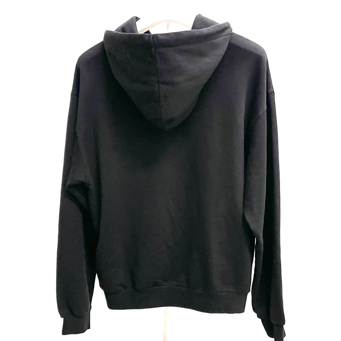 [새상품/L] 셀린느 코튼 캐시미어 루즈 블랙 후드티 상품이미지2