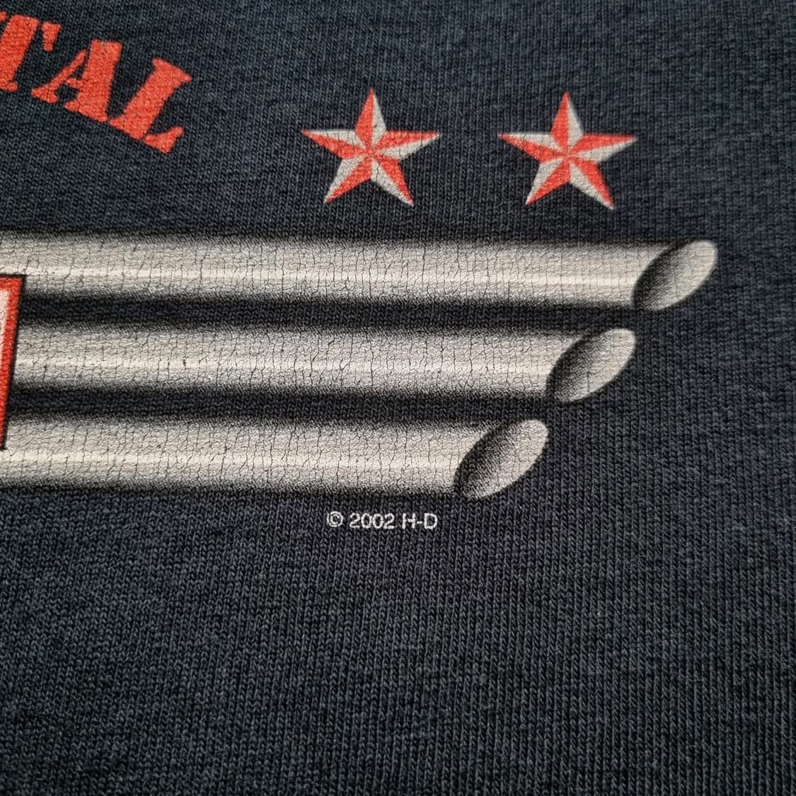 00s USA 할리데이비슨 헤비메탈 롱슬리브 L sz 상품이미지2