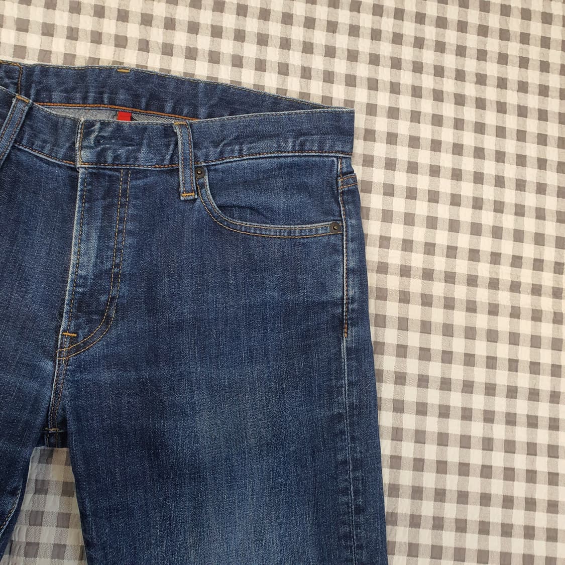 유니클로 스판 데님 청바지 남자31 상품이미지3