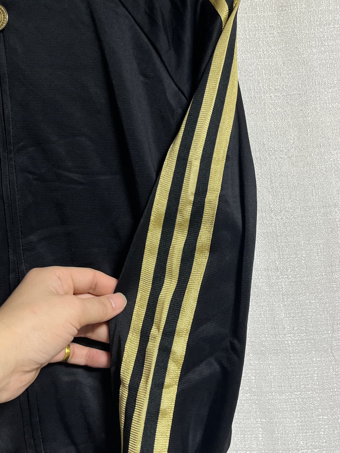 아디다스 검금 크롭 져지 트랙탑 파이어버드 S 상품이미지3