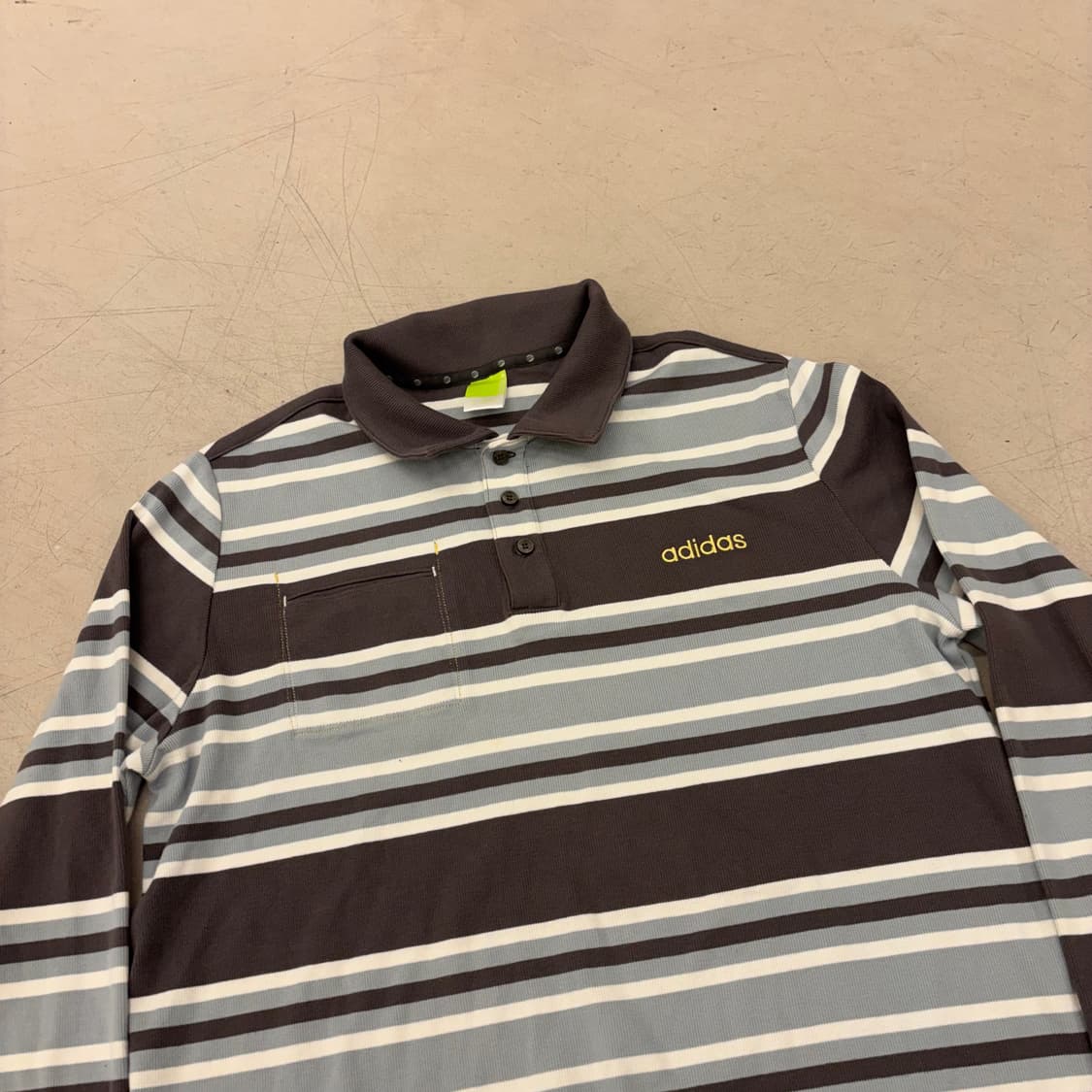 아디다스 스트라이프 카라 티셔츠 상품이미지2