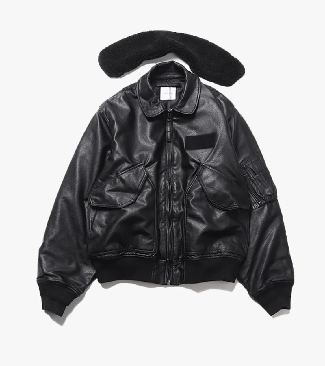 FREAK’S STORE - 23FW LEAHTER MA-1 상품이미지1